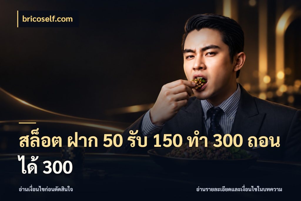สล็อต ฝาก 50 รับ 150 ทํา 300 ถอนได้ 300
