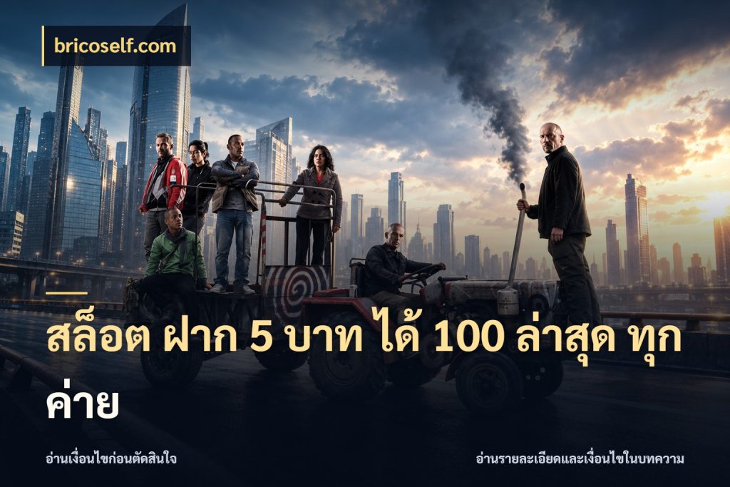 สล็อต ฝาก 5 บาท ได้ 100 ล่าสุด ทุกค่าย