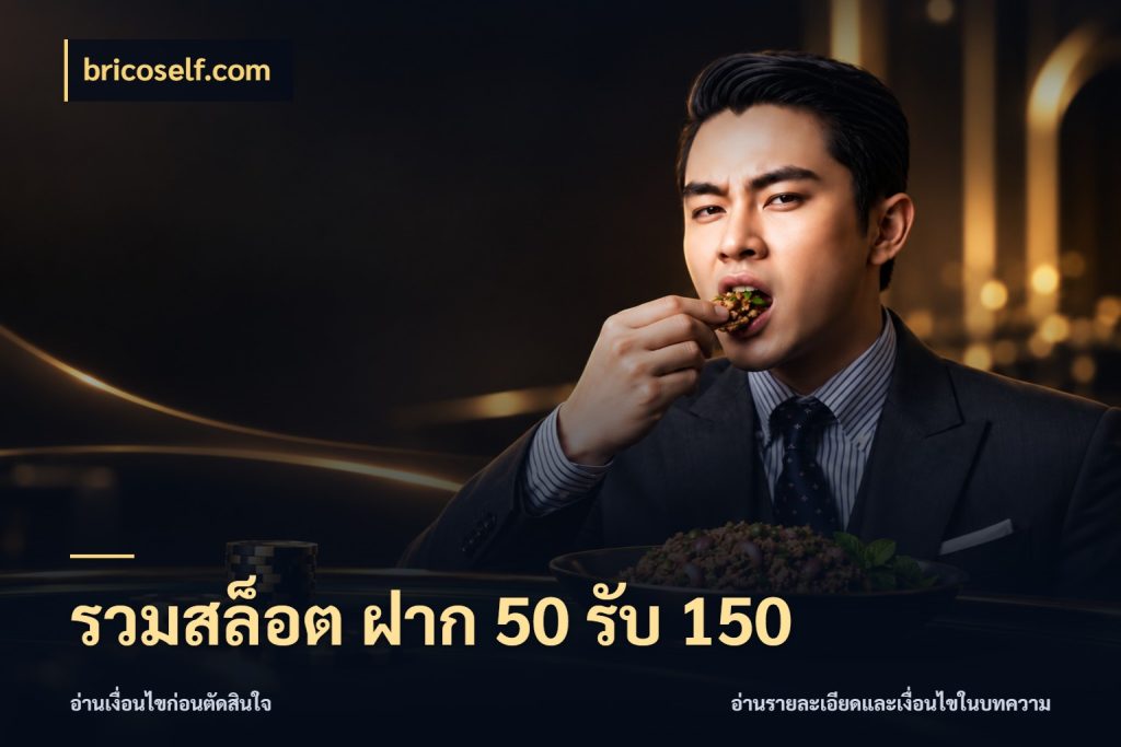 รวมสล็อต ฝาก 50 รับ 150