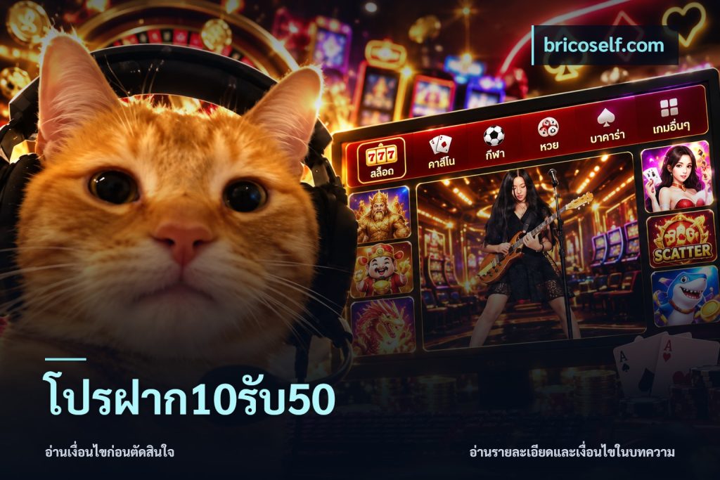 โปรฝาก10รับ50