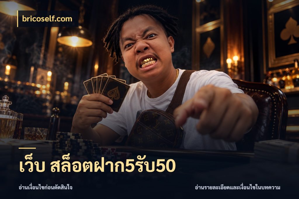 เว็บ สล็อตฝาก5รับ50