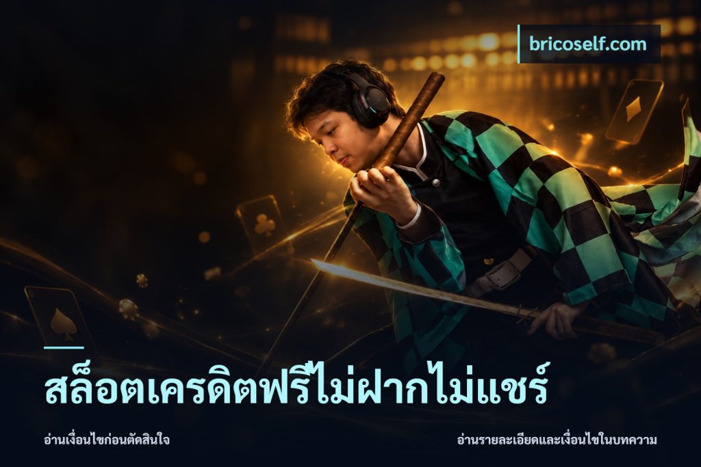 สล็อตเครดิตฟรีไม่ฝากไม่แชร์