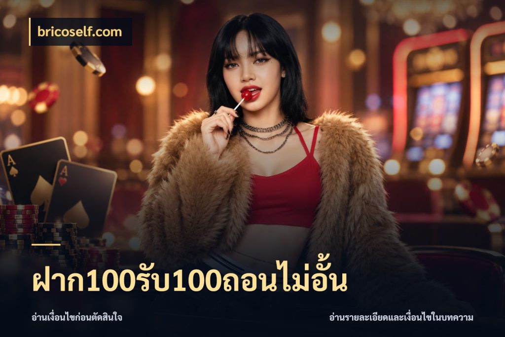 ฝาก100รับ100ถอนไม่อั้น