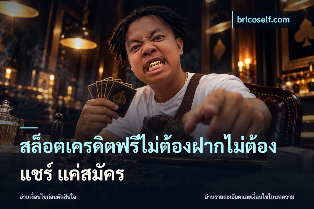 สล็อตเครดิตฟรีไม่ต้องฝากไม่ต้องแชร์ แค่สมัคร