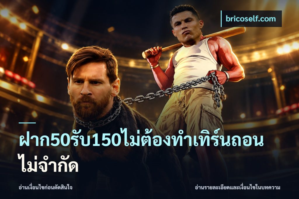 ฝาก50รับ150ไม่ต้องทําเทิร์นถอนไม่จํากัด