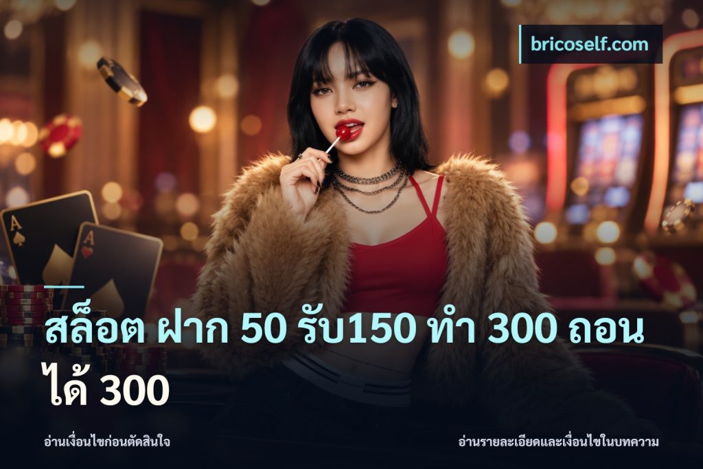 สล็อต ฝาก 50 รับ150 ทํา 300 ถอนได้ 300