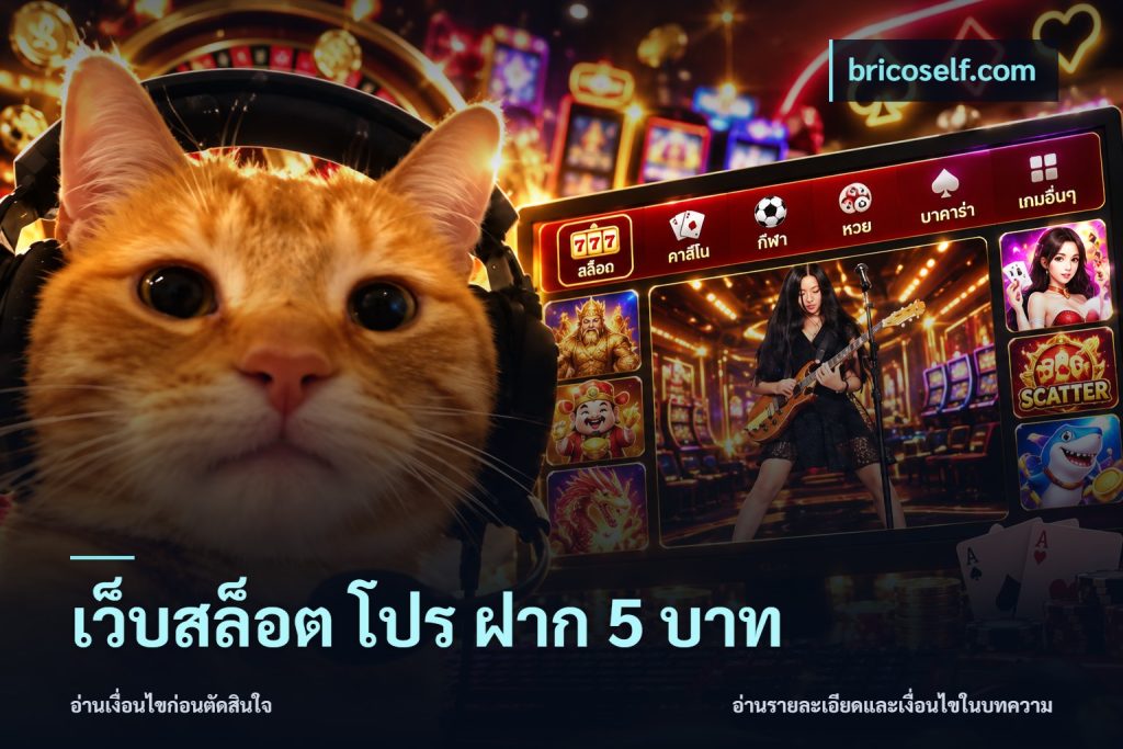 เว็บสล็อต โปร ฝาก 5 บาท