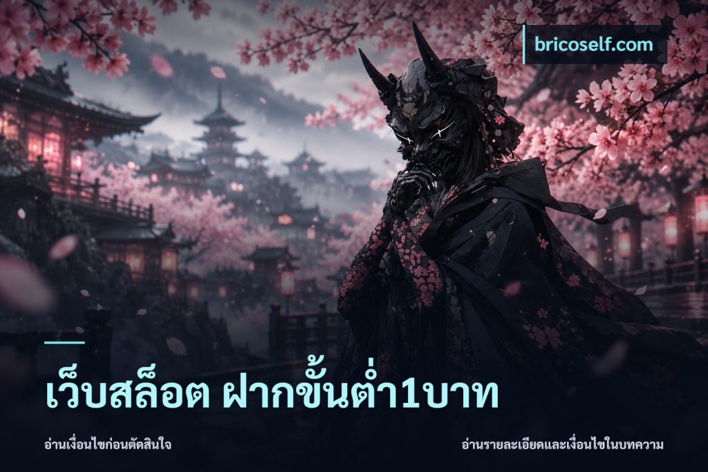 เว็บสล็อต ฝากขั้นต่ำ1บาท