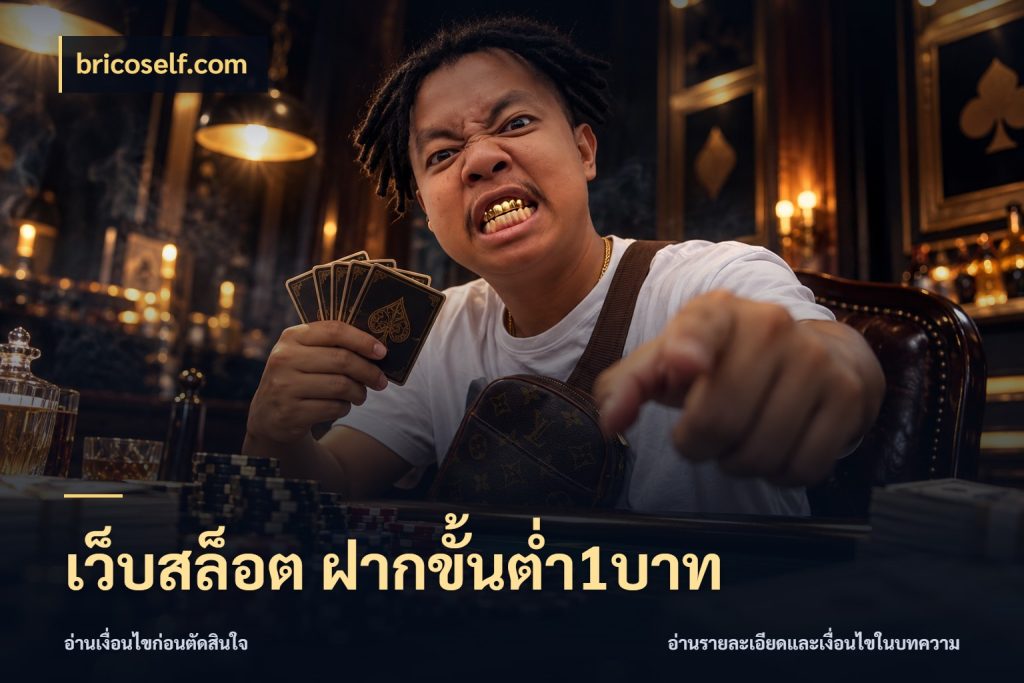 เว็บสล็อต ฝากขั้นต่ำ1บาท
