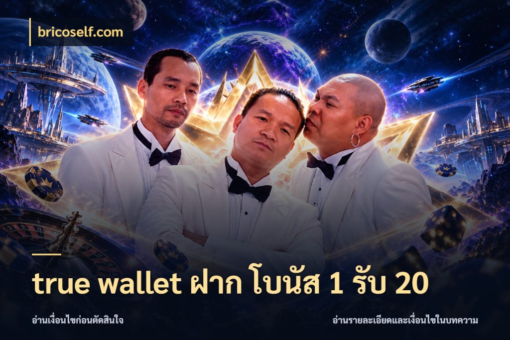 true wallet ฝาก โบนัส 1 รับ 20