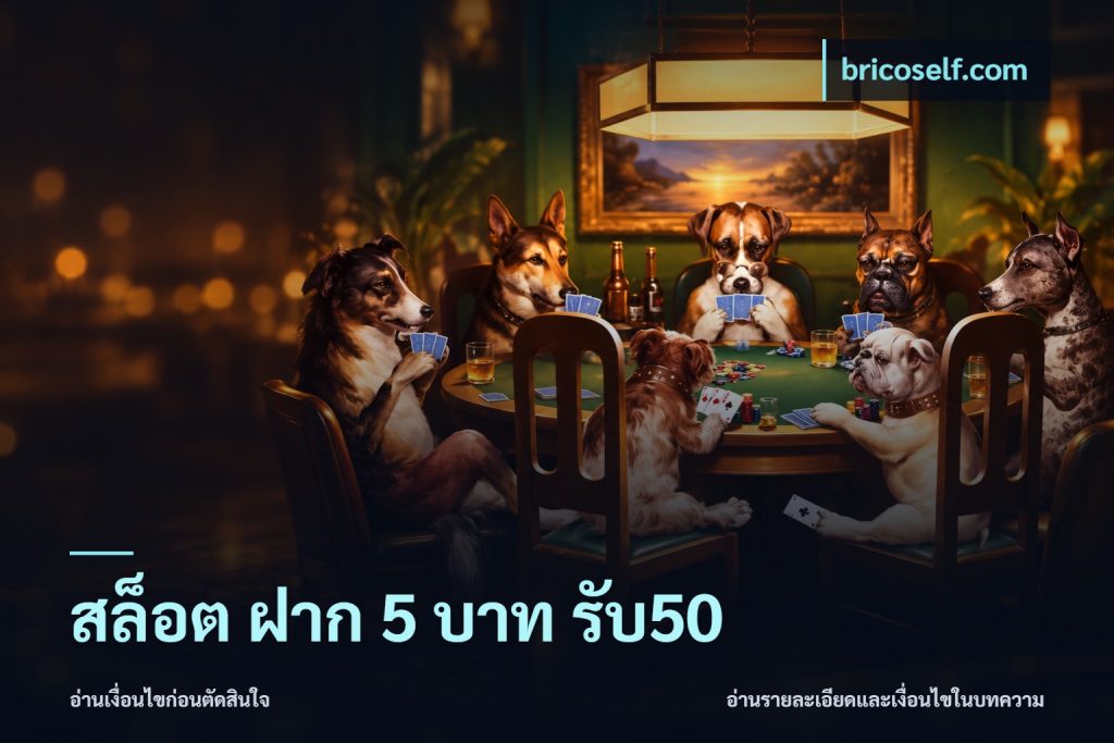 สล็อต ฝาก 5 บาท รับ50