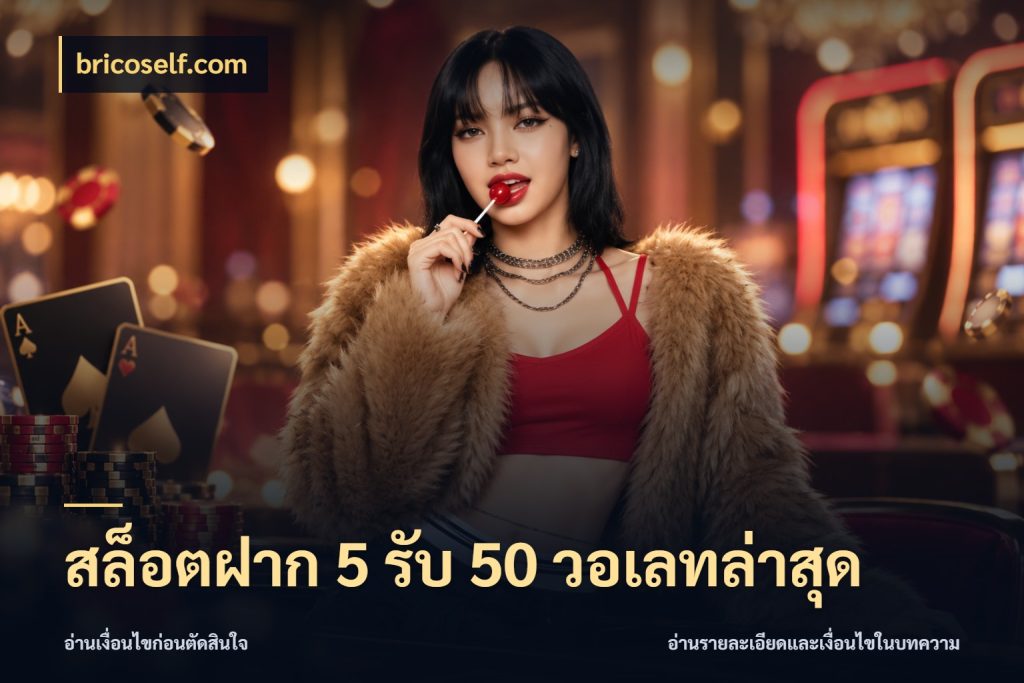 สล็อตฝาก 5 รับ 50 วอเลทล่าสุด