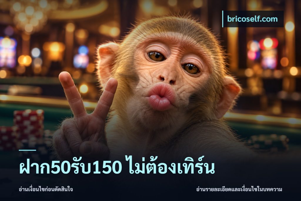 ฝาก50รับ150 ไม่ต้องเทิร์น