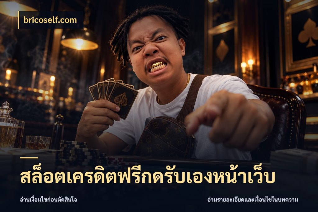 สล็อตเครดิตฟรีกดรับเองหน้าเว็บ