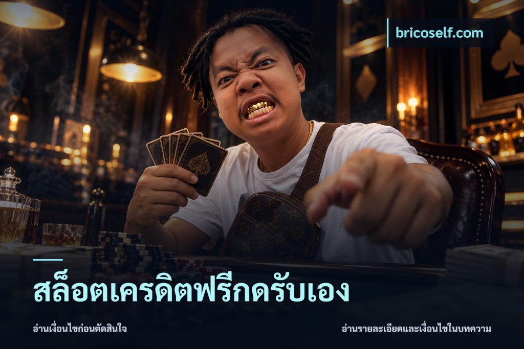 สล็อตเครดิตฟรีกดรับเอง