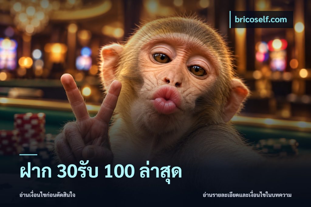 ฝาก 30รับ 100 ล่าสุด