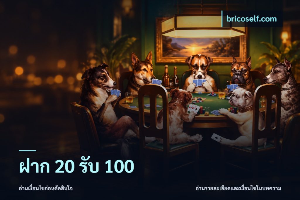 ฝาก 20 รับ 100