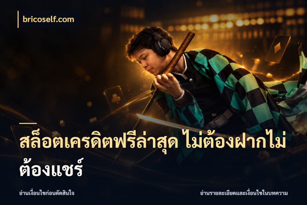 สล็อตเครดิตฟรีล่าสุด ไม่ต้องฝากไม่ต้องแชร์