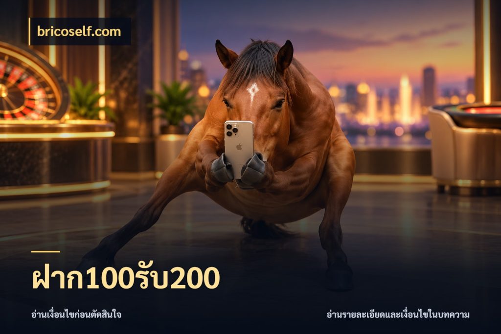 ฝาก100รับ200