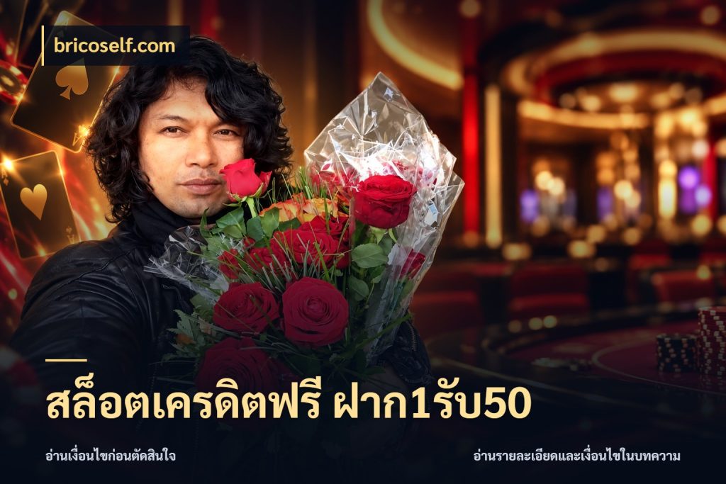สล็อตเครดิตฟรี ฝาก1รับ50