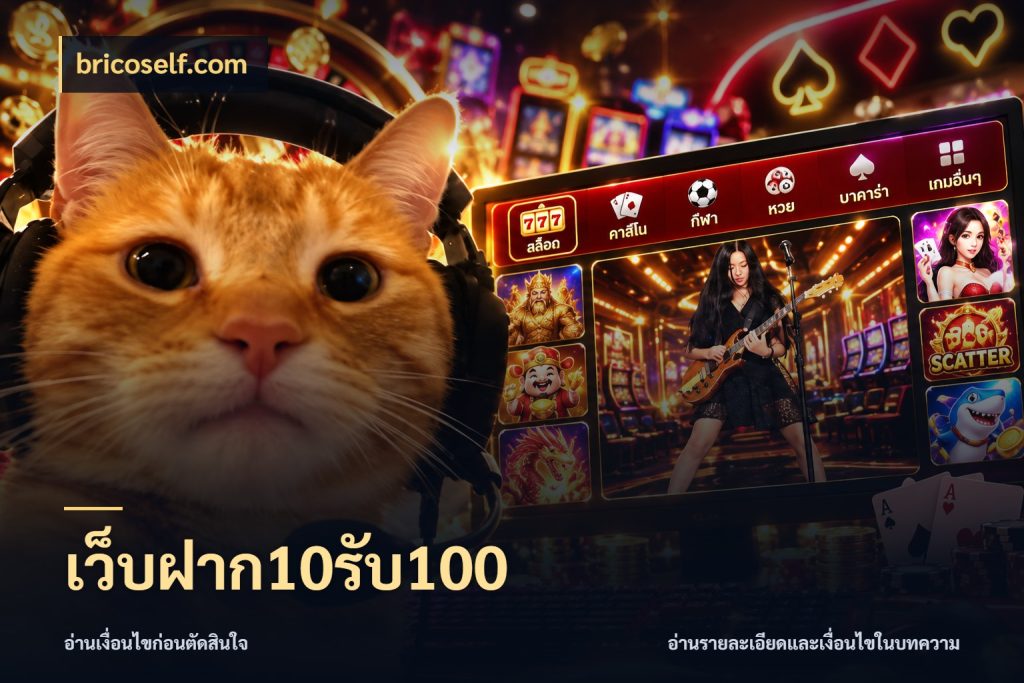 เว็บฝาก10รับ100