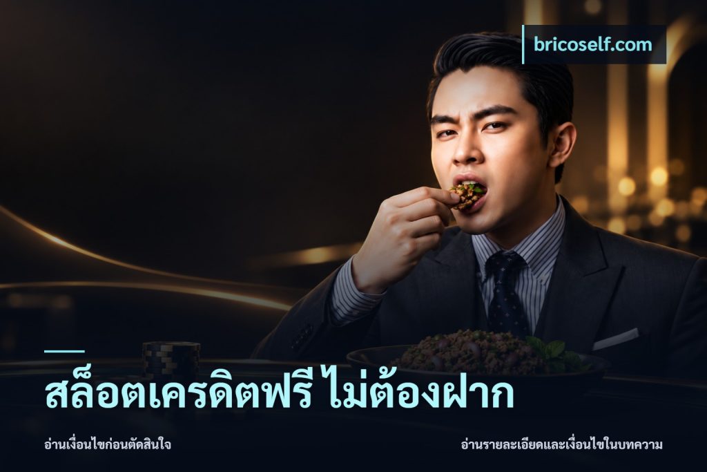 สล็อตเครดิตฟรี ไม่ต้องฝาก