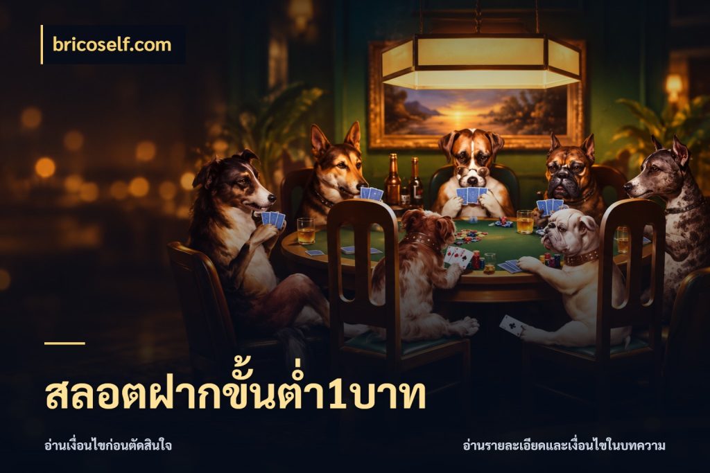 สลอตฝากขั้นต่ำ1บาท