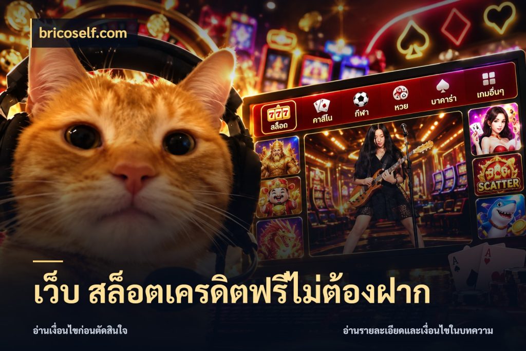 เว็บ สล็อตเครดิตฟรีไม่ต้องฝาก