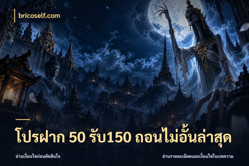 โปรฝาก 50 รับ150 ถอนไม่อั้นล่าสุด