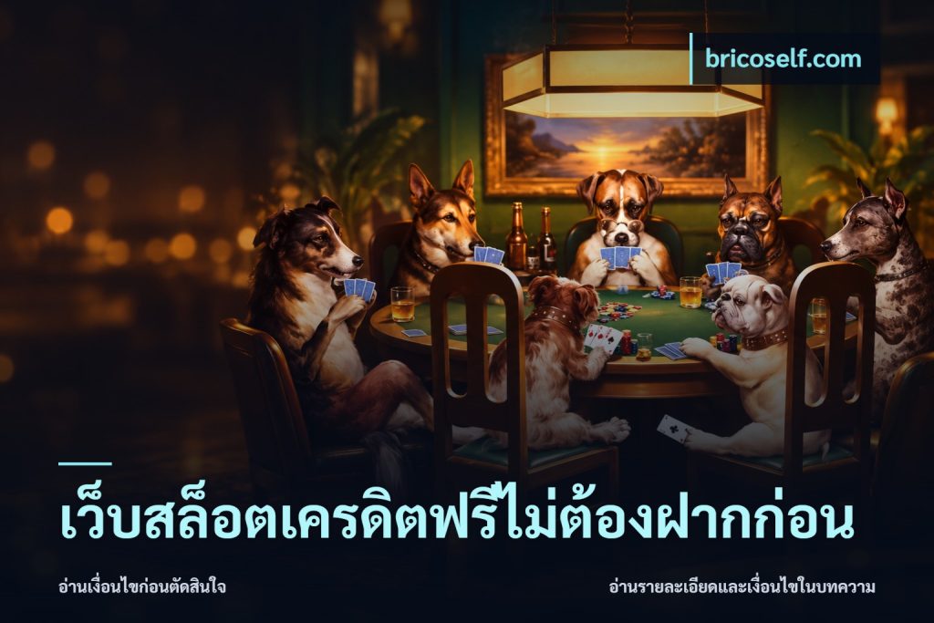 เว็บสล็อตเครดิตฟรีไม่ต้องฝากก่อน