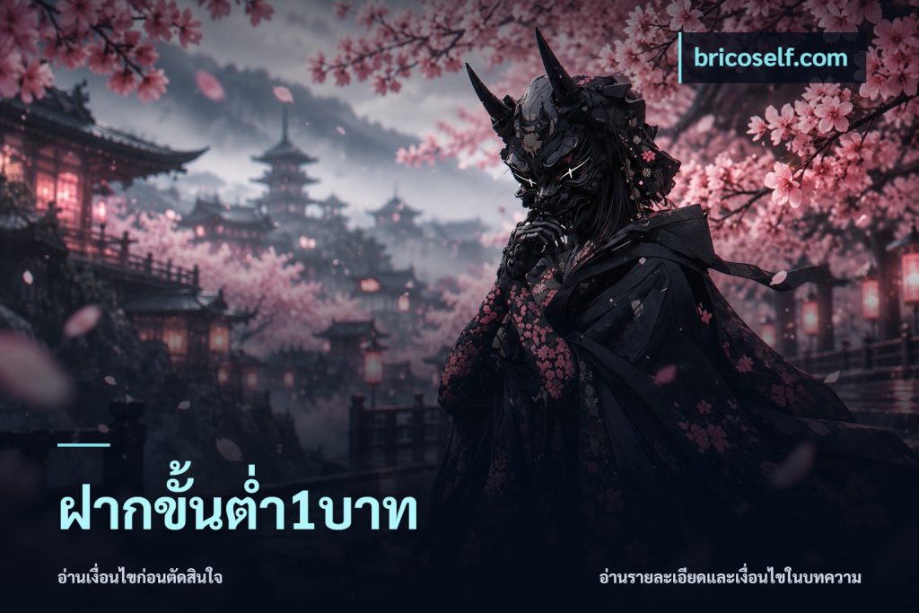 ฝากขั้นต่ำ1บาท