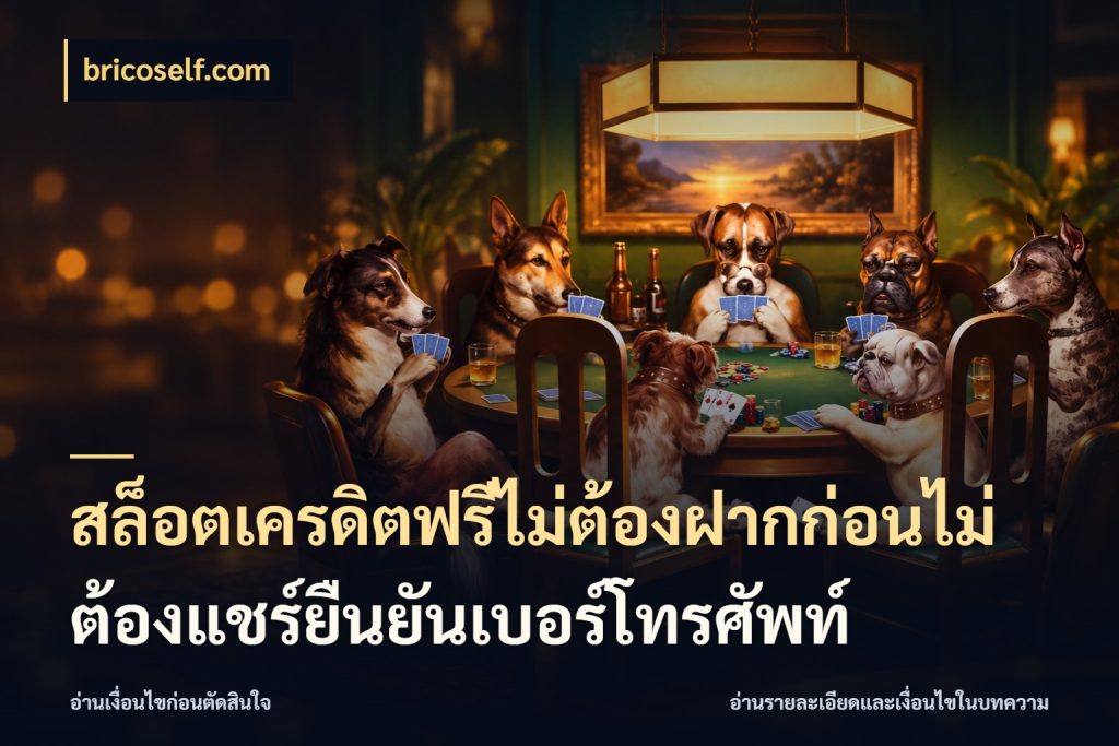 สล็อตเครดิตฟรีไม่ต้องฝากก่อนไม่ต้องแชร์ยืนยันเบอร์โทรศัพท์