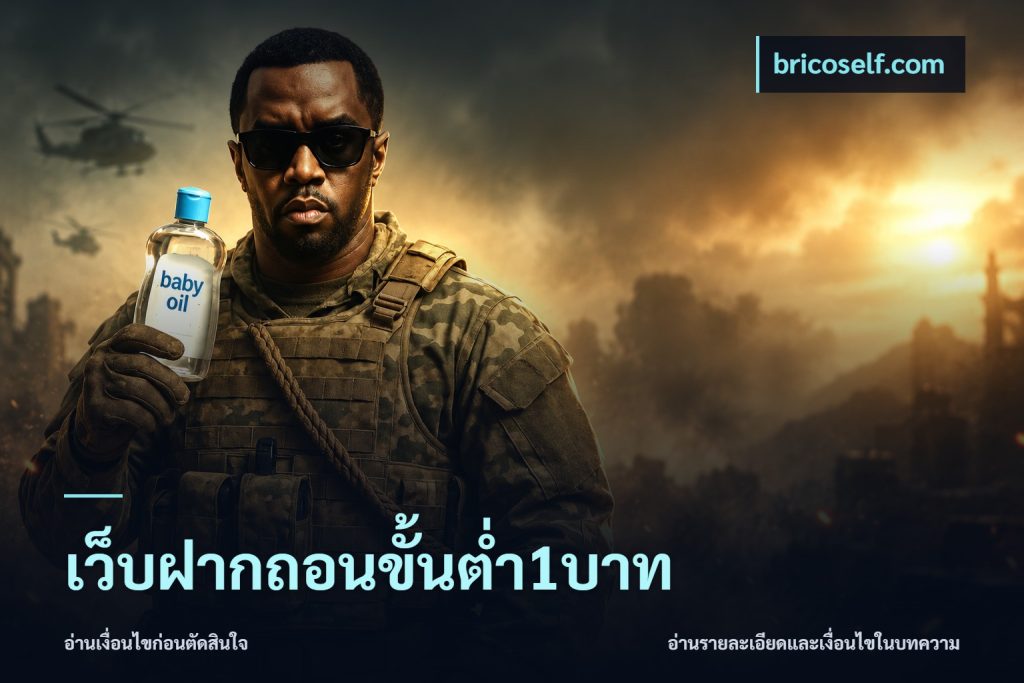 เว็บฝากถอนขั้นต่ำ1บาท