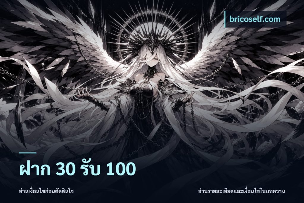 ฝาก 30 รับ 100