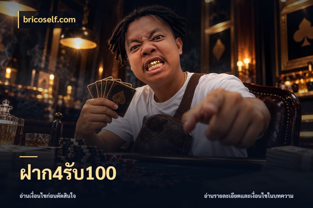 ฝาก4รับ100