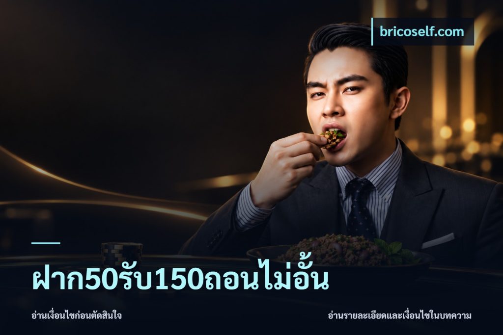 ฝาก50รับ150ถอนไม่อั้น