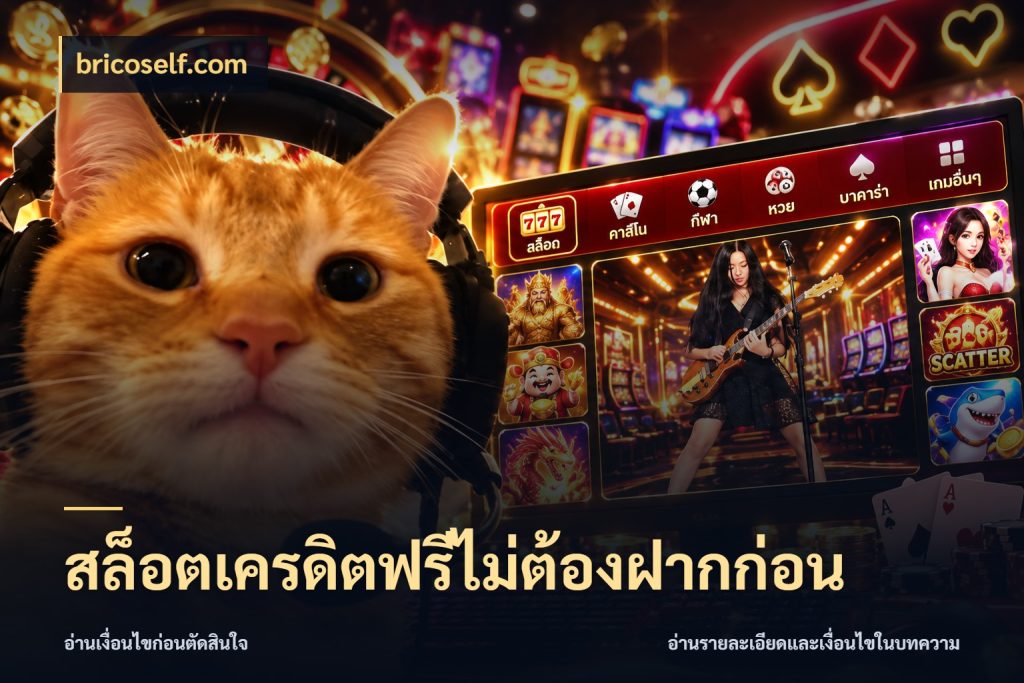 สล็อตเครดิตฟรีไม่ต้องฝากก่อน