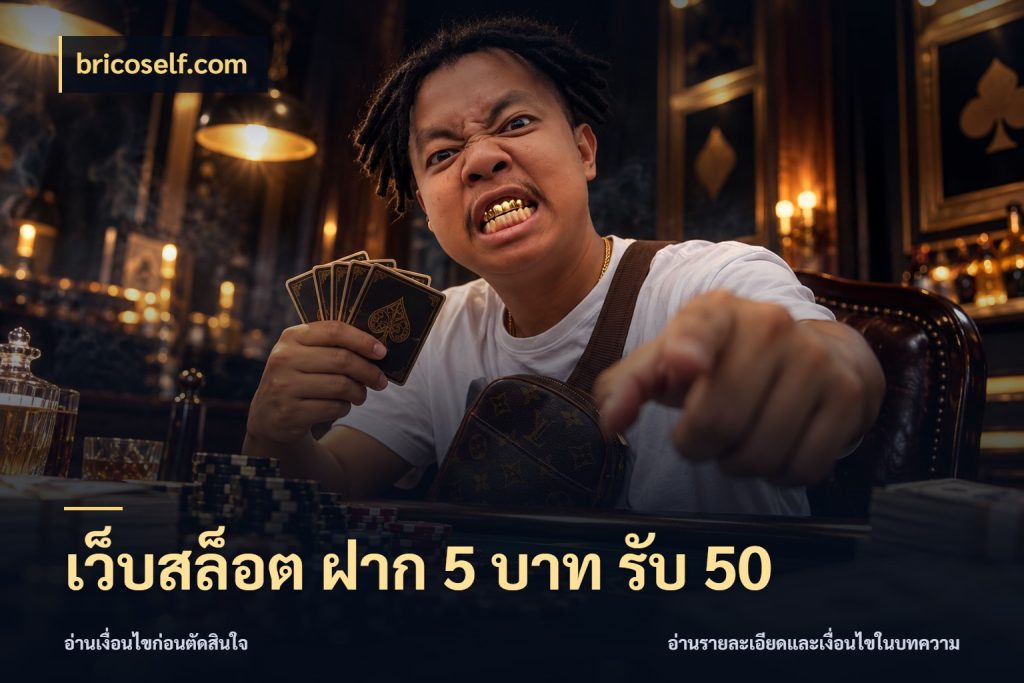 เว็บสล็อต ฝาก 5 บาท รับ 50