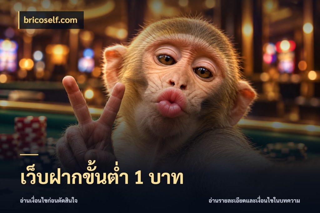 เว็บฝากขั้นต่ำ 1 บาท