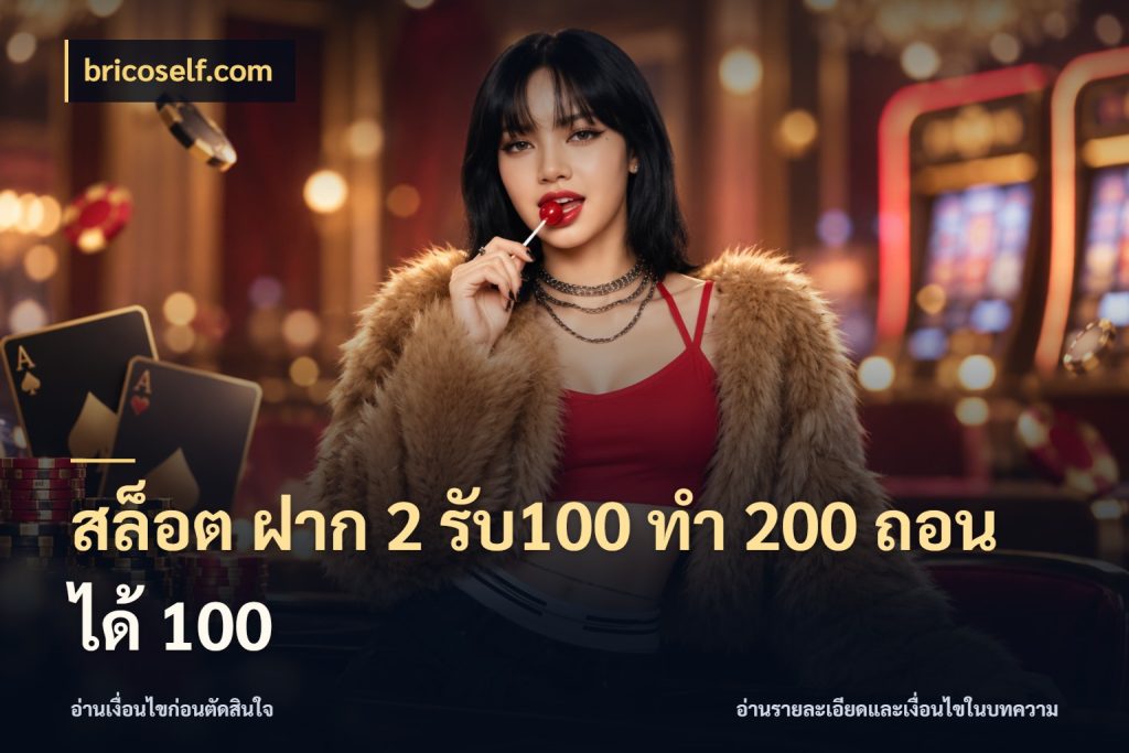 สล็อต ฝาก 2 รับ100 ทํา 200 ถอนได้ 100