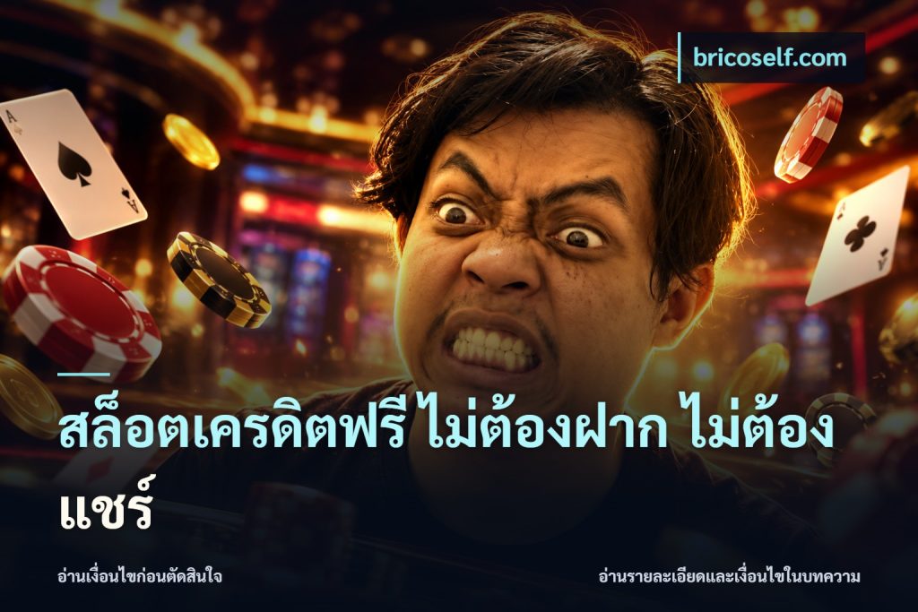 สล็อตเครดิตฟรี ไม่ต้องฝาก ไม่ต้องแชร์